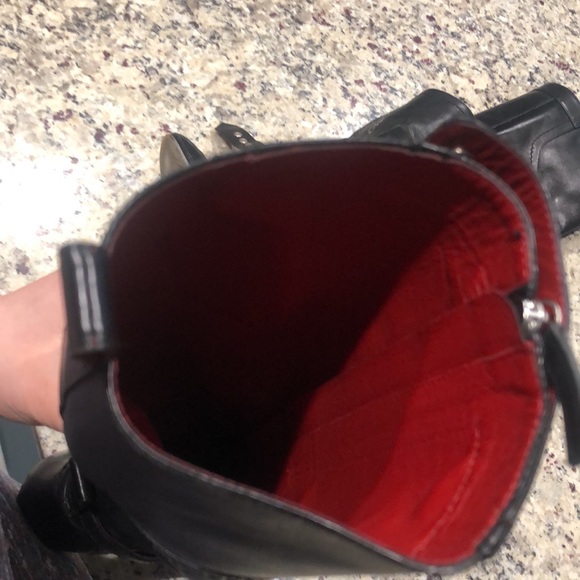 DSQUARED2  black and red high heel boots. Size 37 1/2 - Picture 9 of 9